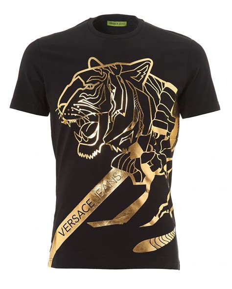 versace foil t shirt|Versace Jeans Men's Foil Print T.